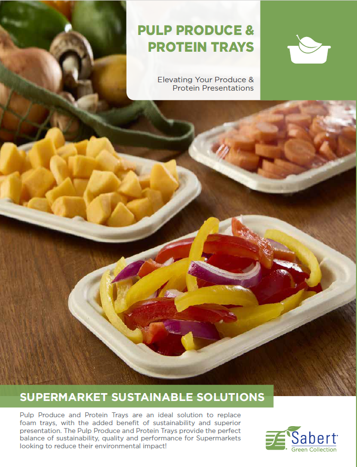 Green Collection: Pulp Produce & Protein Trays