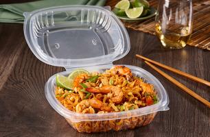 Sabert Hot Collection Clamshell