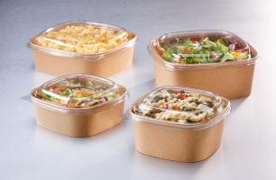 Paper Square Bowls