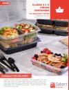Hot Collection: Classic 8" x 11" Hinged Containers