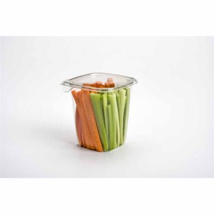 Clear 32 oz. SureStrip® Square Tub 