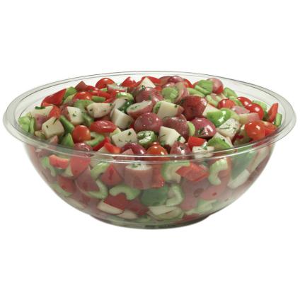 Clear 320 oz./20 lb. Round Bowl 