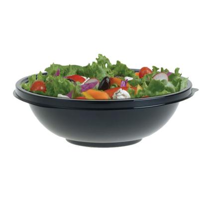 Black 32 oz Medium Round Bowl