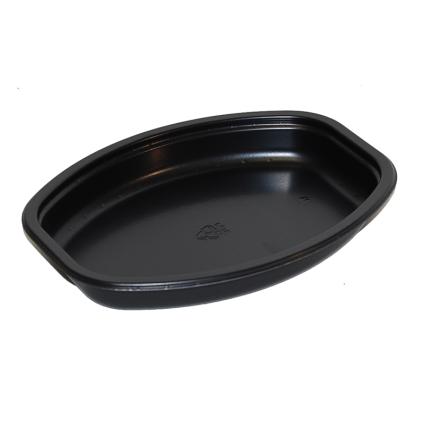Black 14 oz. Oval Bowl