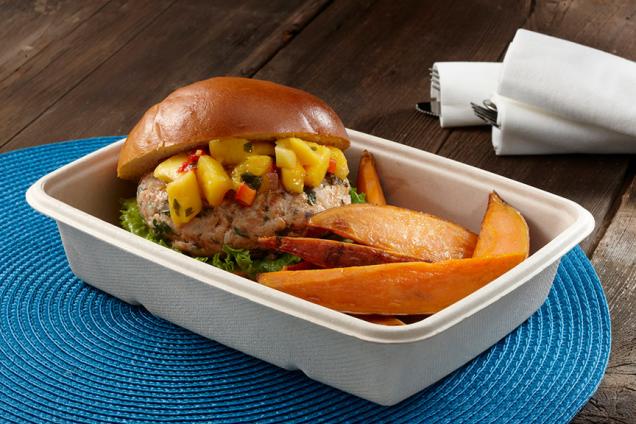 Pulp Plus® 30 oz Rectangle Container
