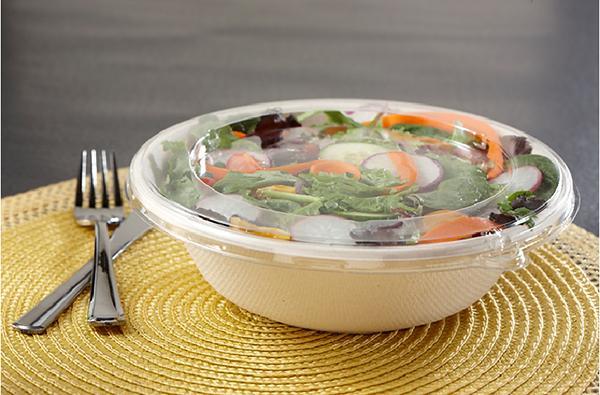 Clear Lid for 24, 32, 48 oz. Round Pulp Bowls