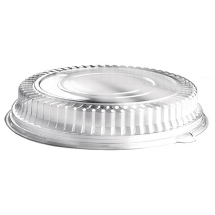 Clear Low Dome Lid for 12" Round Platters 