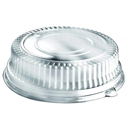 Clear High Dome Lid for 18" Round Platters
