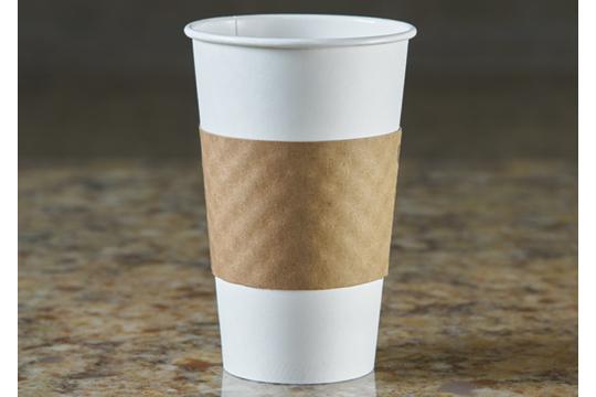 Kraft Paperboard Clutch® (fits 10, 12, 16, 20 oz. cups)