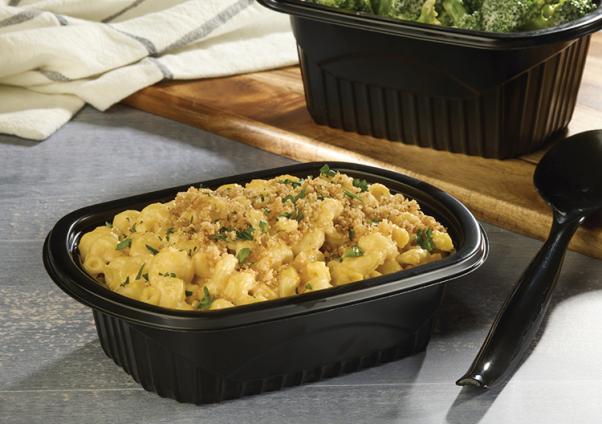 Black 24 oz. Oval Processor Tray