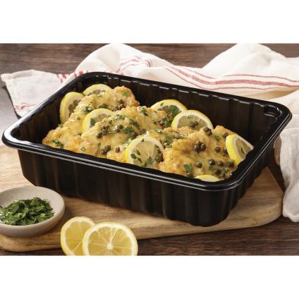 Black 8” x 10” Non Barrier PP Tray