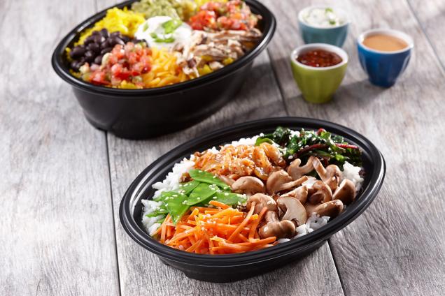 Black 16 oz. Oval Bowl