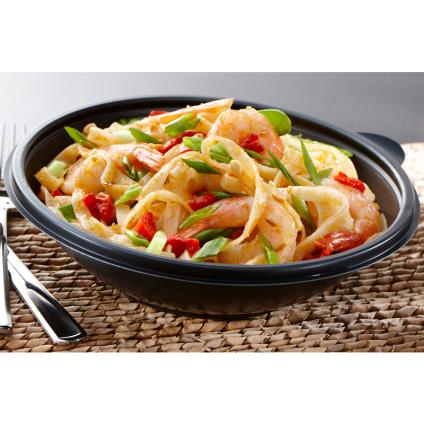 Black 32 oz. Medium Round Bowl