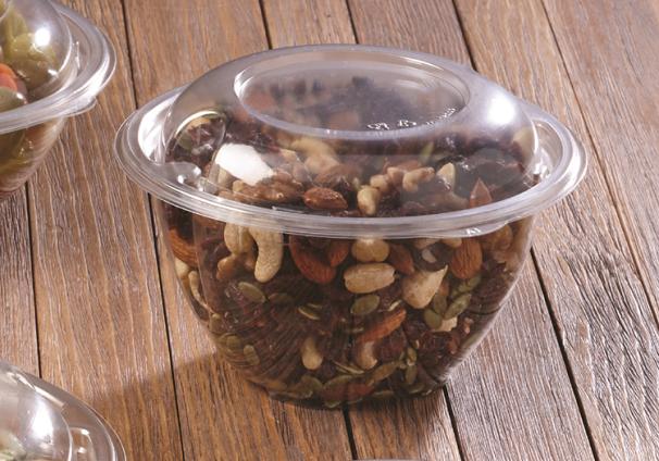 Clear Dome Lid for 7” Round Bowls