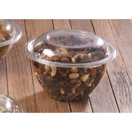 Clear Dome Lid for 7” Round Bowls