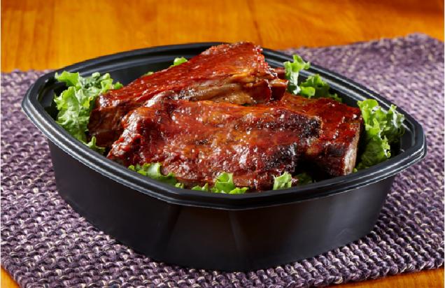Black 52 oz. Medium Container