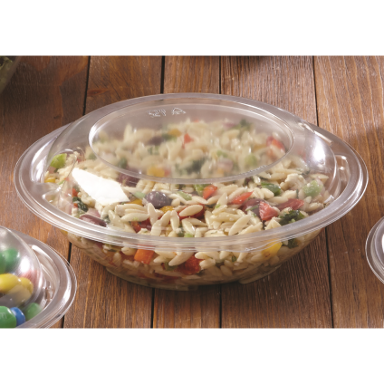 Clear Dome Lid for 8” Round Bowls