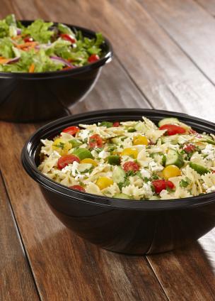 Black 160 oz./10 lb. Round Bowl 