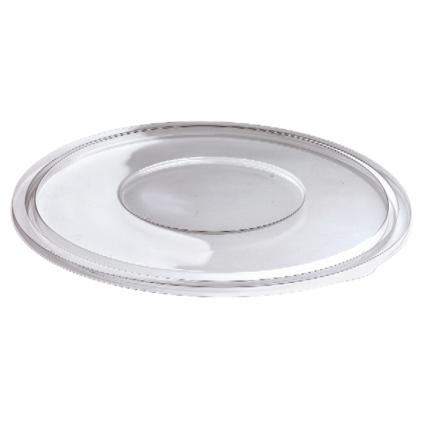 Clear Flat Lid for 320 oz. Round Bowls