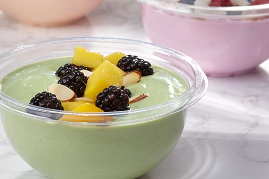 Clear 8 oz. Small Round Bowl with Clear Dome Lid