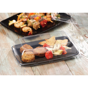 Clear High Dome Lid for 5.9" x 9.5" Mozaïk® Rectangle Platters