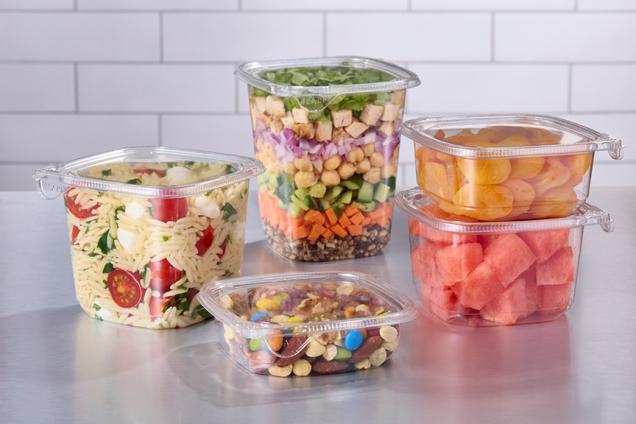 Clear 12 oz. SureStrip® Square Tub