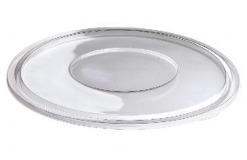 Clear Flat Lid for 5.63” Small Round Bowls