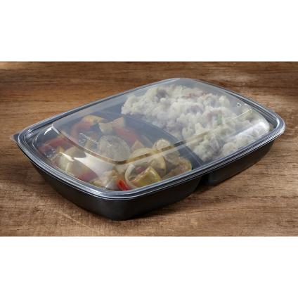 Clear Dome Lid for Medium Rectangle Containers