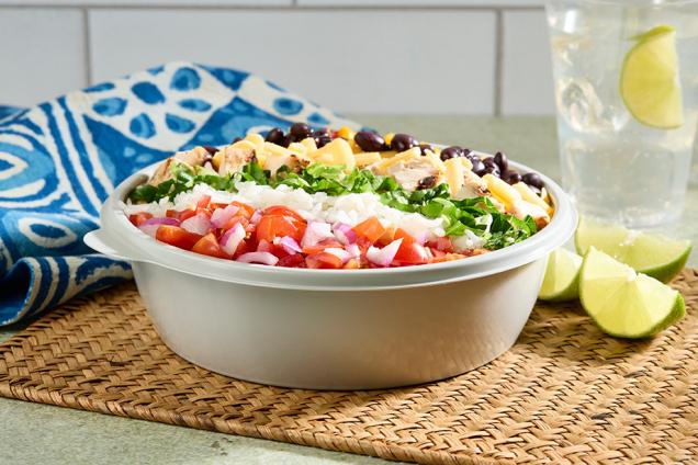 Stone r-PRO™ 32oz. Medium Round Container