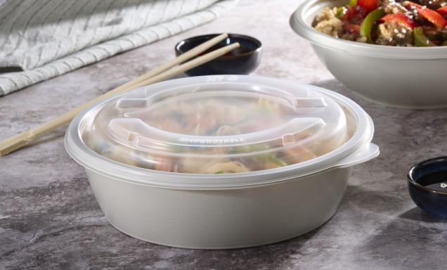 Clear PP Lids for Stone r-PRO™ Medium Rounds