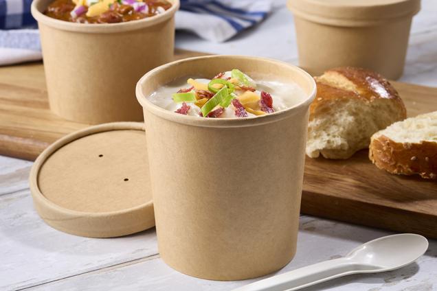 16 oz Paper Soup Cup