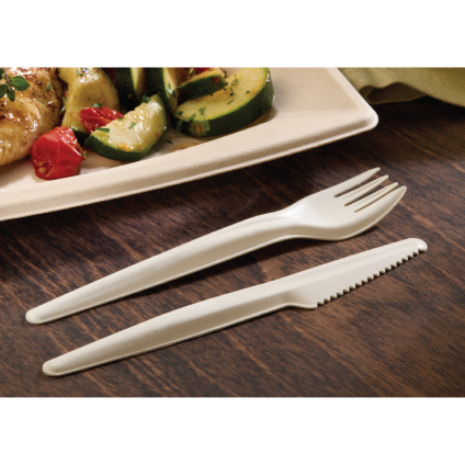 Natural 6” EcoEdge™ Paper Fork