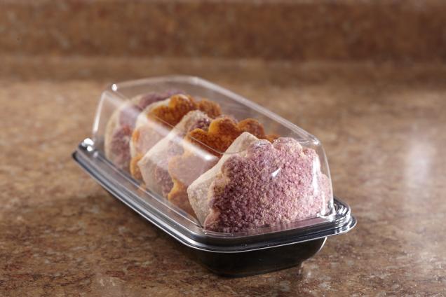 Clear Lid for Clear and Black Small Sub Containers