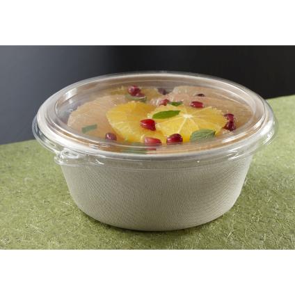 Clear Lid for 16 oz. Wide Round Pulp Bowl