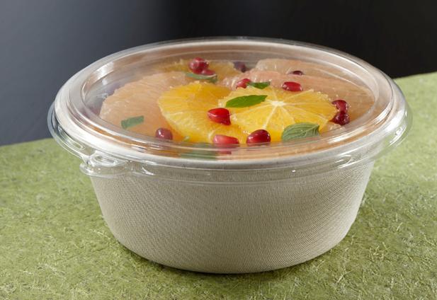 Clear Lid for 16 oz. Wide Round Pulp Bowl