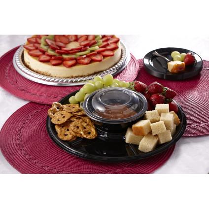 Clear Dome Lid for 8, 12, 16 oz. Small Round Bowls