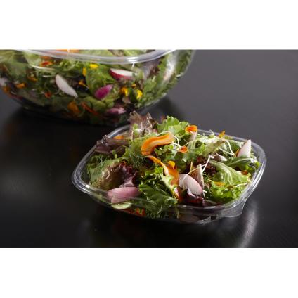 Clear 32 oz. Large Square Bowl 