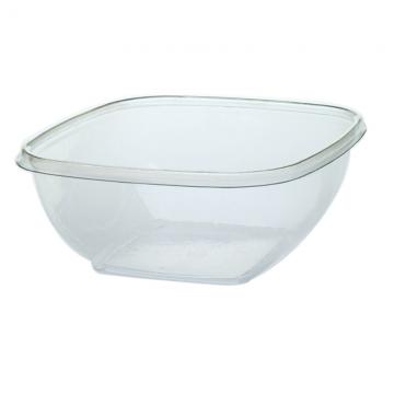 Clear 160 oz. Large Square Bowl | Sabert