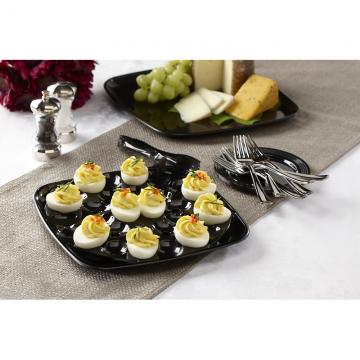 Deviled egg serving clearance plate