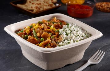 Clear Lid for 16 oz. Square Pulp Bowl | Sabert Clear Lid for 16 oz. Square Pulp Bowl | Sabert
