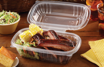 All Products - 6 x 9 Hinged Rectangle Containers