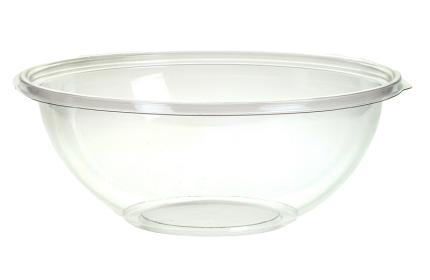 Clear 8 oz. Small Round Bowl