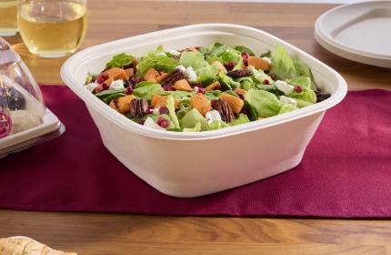 Pulp Plus®120 oz Square Bowl