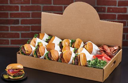 Kraft Pop-Up Catering Tray