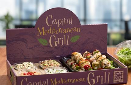 Kraft Half Insert for Pop-Up Catering Tray