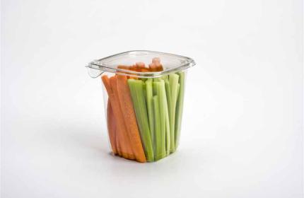 Clear 32 oz. SureStrip® Square Tub 