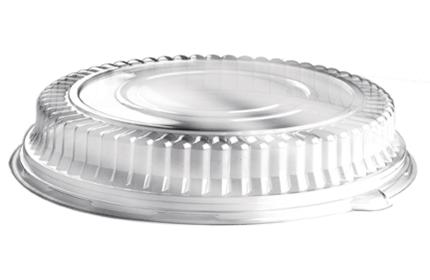 Clear Low Dome Lid for 12" Round Platters 