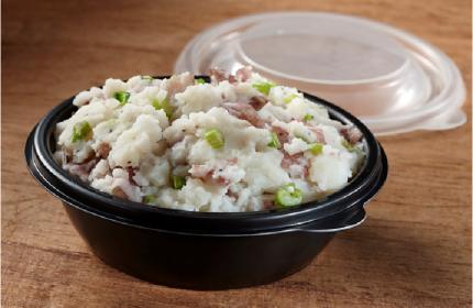 Clear Dome Lid for 8, 12, 16 oz. Small Round Containers