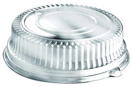 Clear High Dome Lid for 18" Round Platters