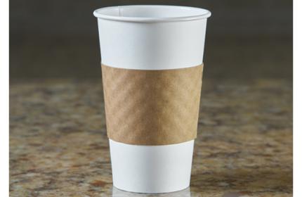 Kraft Paperboard Clutch® (fits 10, 12, 16, 20 oz. cups)
